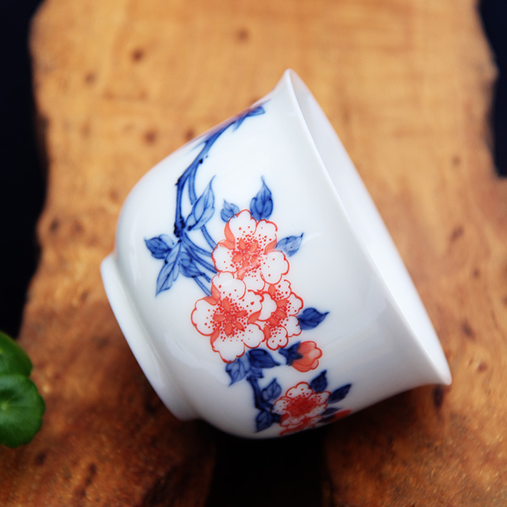 7头釉下青花茶具--满天红-产品中心-景德镇陶瓷集团有限责任公司