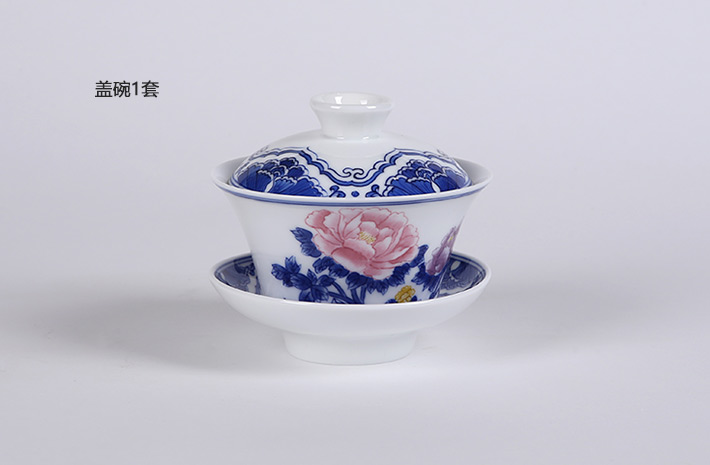 10头釉下手绘五彩茶具繁华祥瑞-产品中心-景德镇陶瓷集团有限责任公司