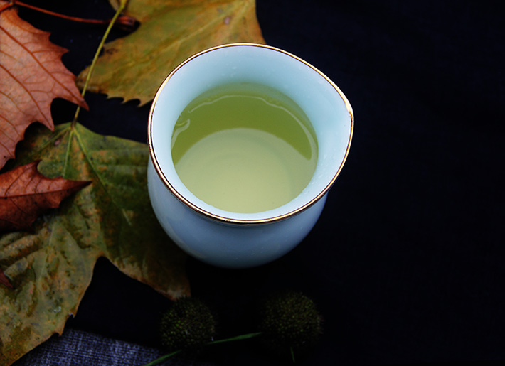 9头全手工青釉茶具金镶玉-产品中心-景德镇陶瓷集团有限责任公司