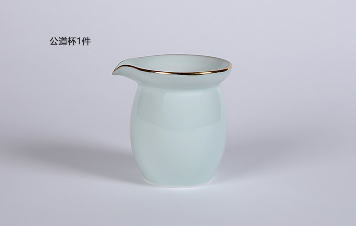 9头全手工青釉茶具金镶玉-产品中心-景德镇陶瓷集团有限责任公司