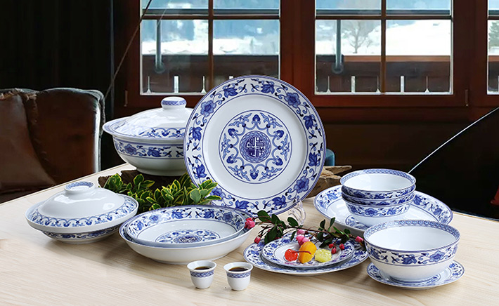 60头如意缠枝中餐具-产品中心-景德镇陶瓷集团有限责任公司