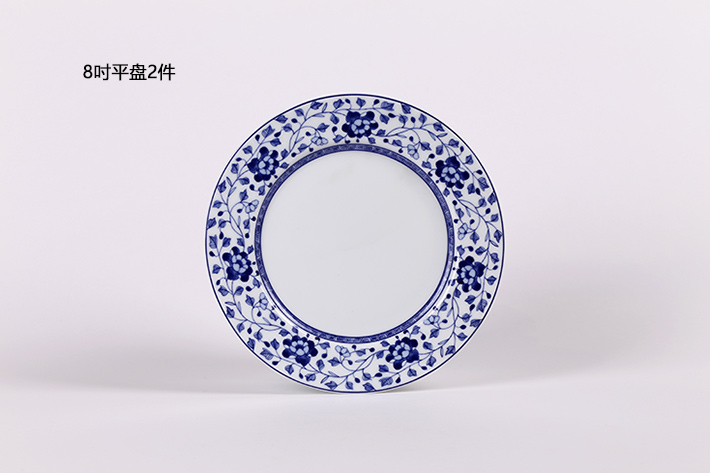 36头青花牡丹-产品中心-景德镇陶瓷集团有限责任公司