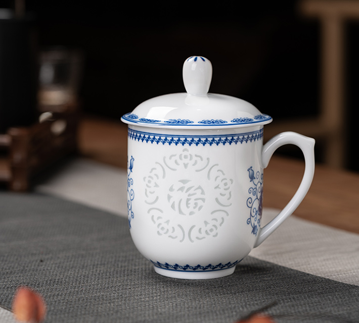 福玲珑杯（玫瑰）-产品中心-景德镇陶瓷集团有限责任公司