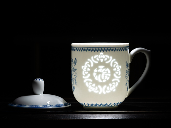 福玲珑杯（玫瑰）-产品中心-景德镇陶瓷集团有限责任公司