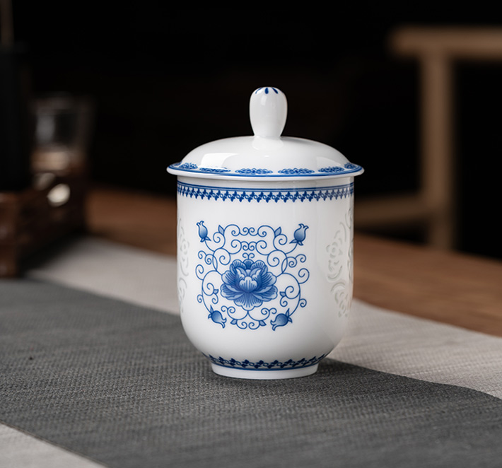 福玲珑杯（玫瑰）-产品中心-景德镇陶瓷集团有限责任公司