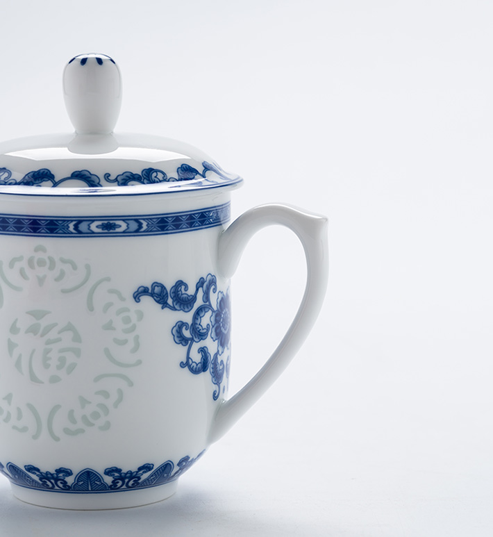 福玲珑杯（菊）-产品中心-景德镇陶瓷集团有限责任公司