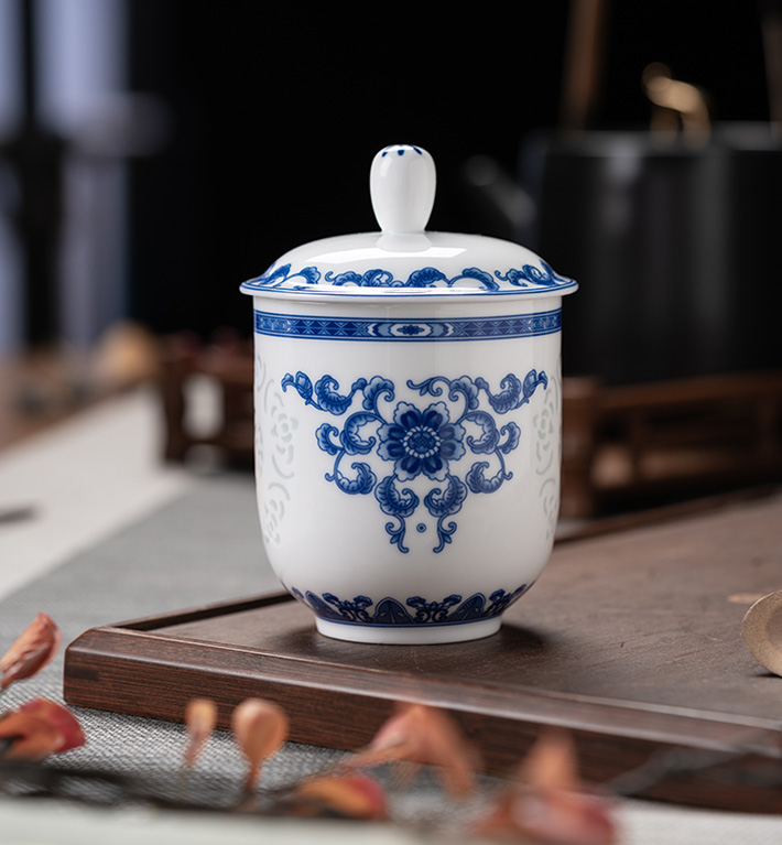 福玲珑杯（菊）-产品中心-景德镇陶瓷集团有限责任公司