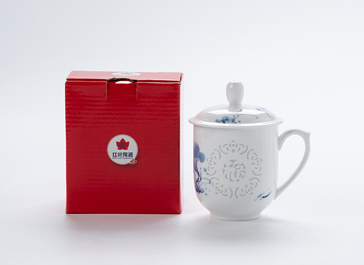 福玲珑杯（荷花）-产品中心-景德镇陶瓷集团有限责任公司