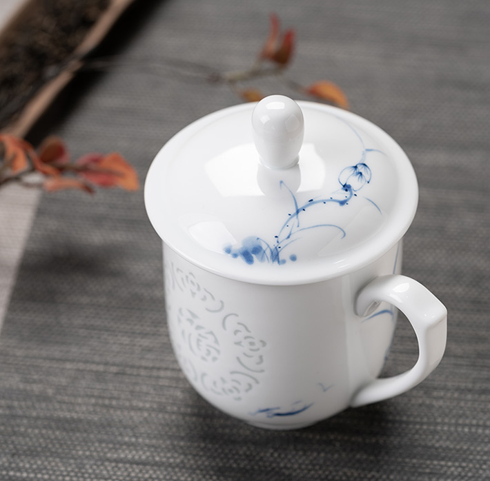 福玲珑杯（荷花）-产品中心-景德镇陶瓷集团有限责任公司