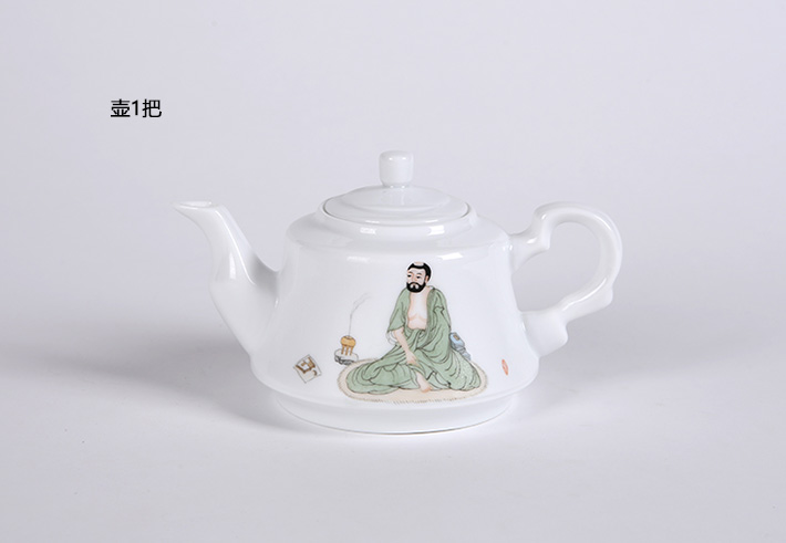 8头茶具（禅茶一味）-产品中心-景德镇陶瓷集团有限责任公司