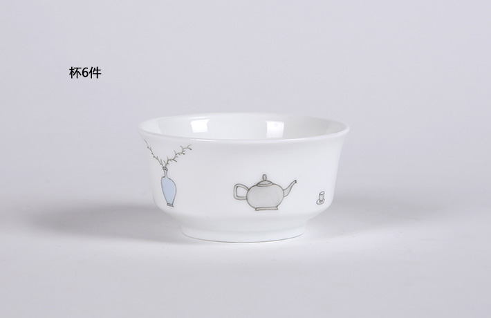 8头茶具（禅茶一味）-产品中心-景德镇陶瓷集团有限责任公司