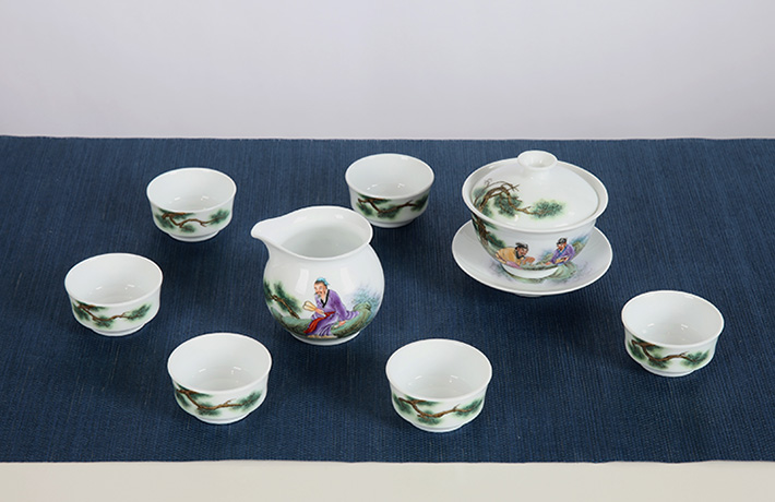 15头茶具（溪山品茶）-产品中心-景德镇陶瓷集团有限责任公司