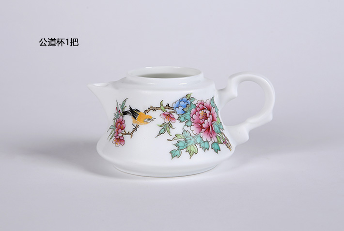 8头茶具（莺歌燕语）-产品中心-景德镇陶瓷集团有限责任公司
