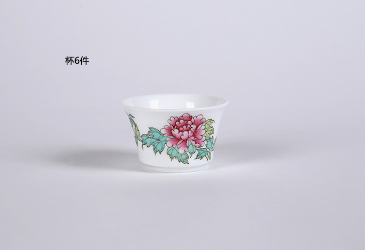 8头茶具（莺歌燕语）-产品中心-景德镇陶瓷集团有限责任公司