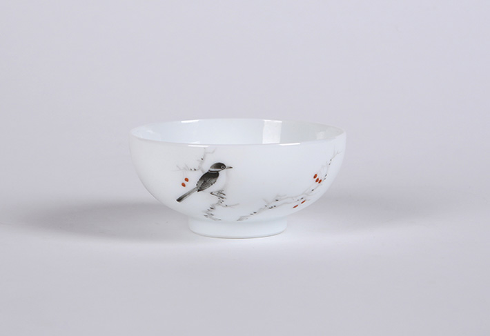 5头清新茶具（小鸟依人）-产品中心-景德镇陶瓷集团有限责任公司