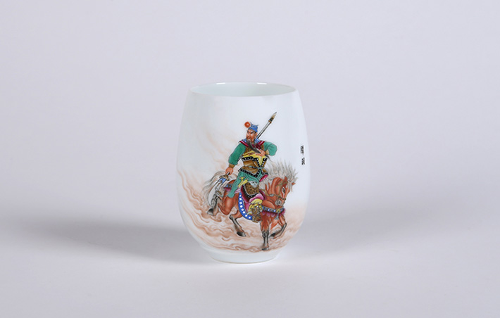 五件套莲子杯（五猛将）-产品中心-景德镇陶瓷集团有限责任公司