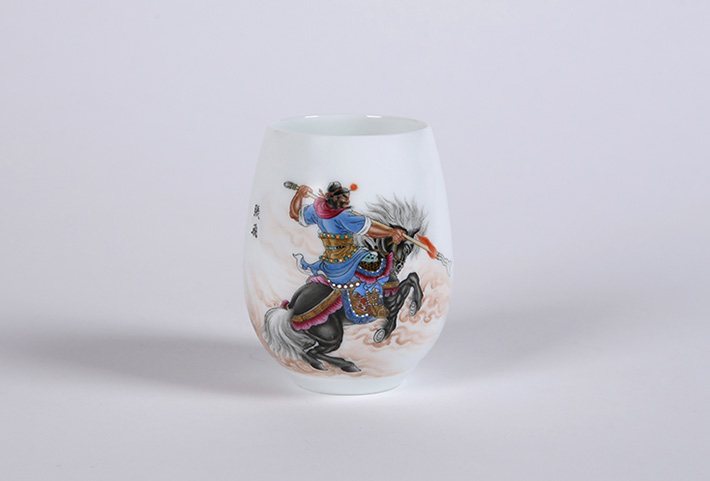 五件套莲子杯（五猛将）-产品中心-景德镇陶瓷集团有限责任公司
