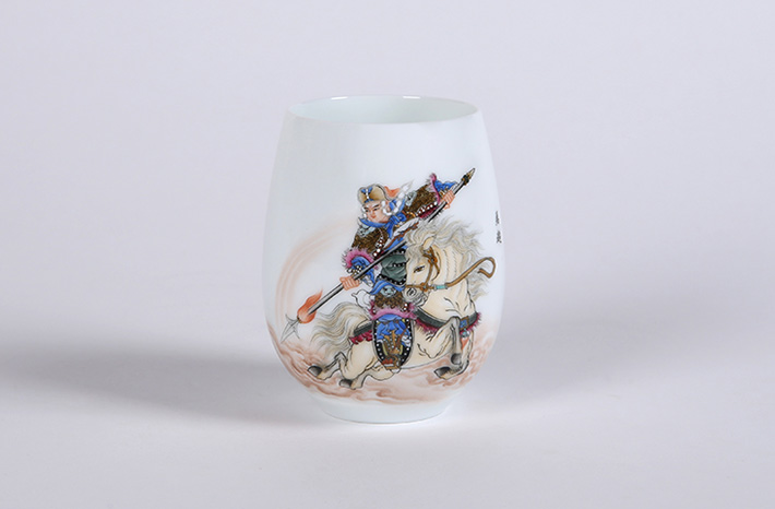 五件套莲子杯（五猛将）-产品中心-景德镇陶瓷集团有限责任公司