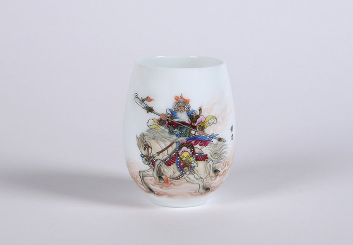 五件套莲子杯（五猛将）-产品中心-景德镇陶瓷集团有限责任公司
