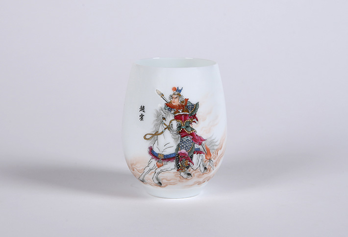 五件套莲子杯（五猛将）-产品中心-景德镇陶瓷集团有限责任公司