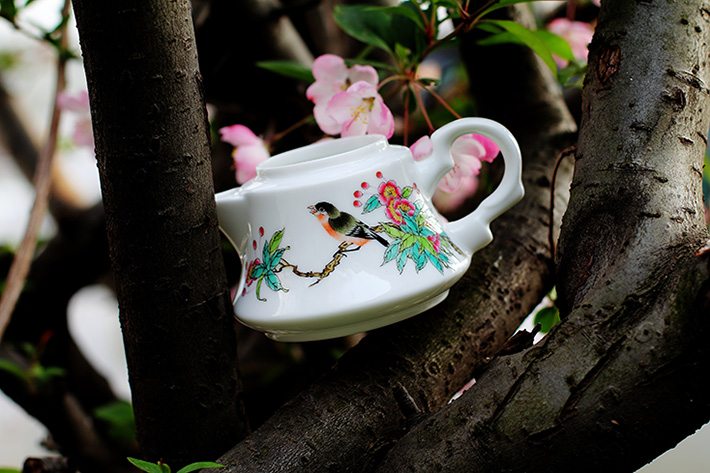 8头茶具（春光妖冶）-产品中心-景德镇陶瓷集团有限责任公司