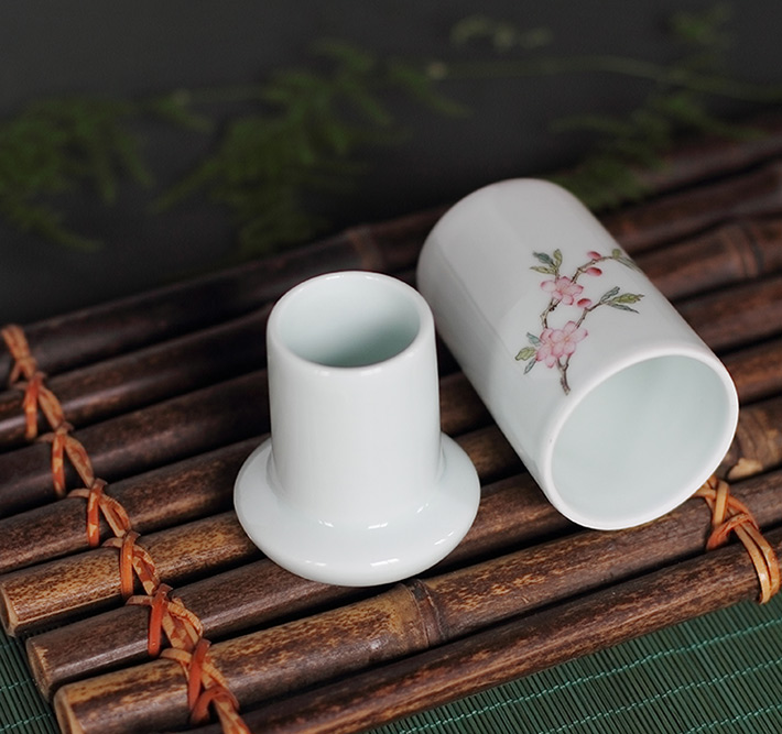 22头青釉中餐具--燕子桃花-产品中心-景德镇陶瓷集团有限责任公司