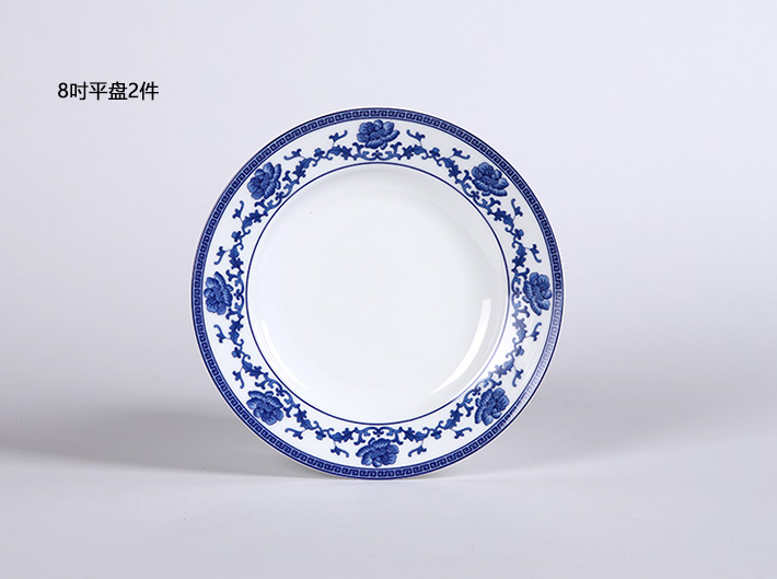 26头清芙蓉中餐具-产品中心-景德镇陶瓷集团有限责任公司