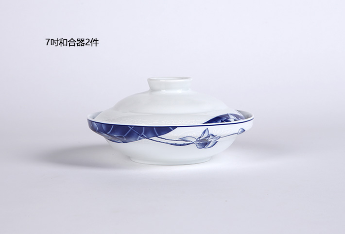 28头荷塘清韵中餐具-产品中心-景德镇陶瓷集团有限责任公司