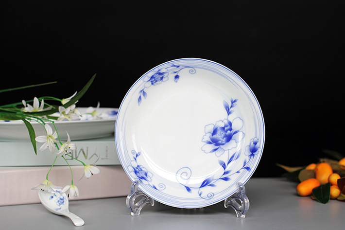 50头中餐具--兰色梦幻-产品中心-景德镇陶瓷集团有限责任公司