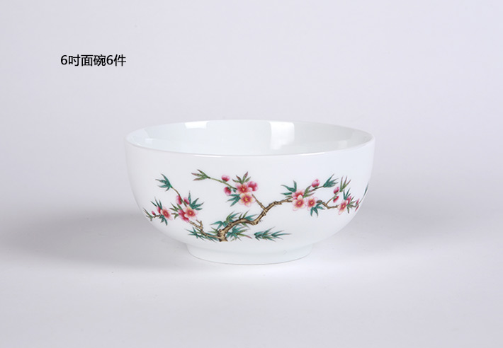 70头搪瓷彩中餐具最春光-产品中心-景德镇陶瓷集团有限责任公司