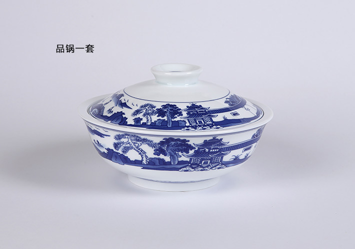 32头国瓷青花梧桐中餐具-产品中心-景德镇陶瓷集团有限责任公司
