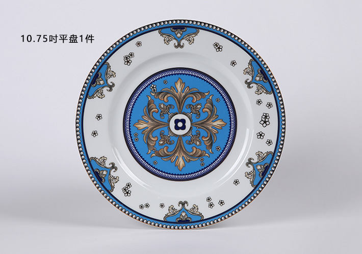 58头中餐具繁华鸟-产品中心-景德镇陶瓷集团有限责任公司