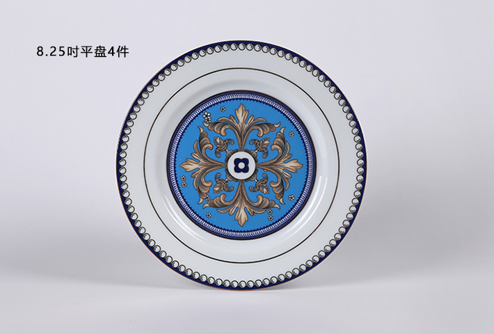 58头中餐具繁华鸟-产品中心-景德镇陶瓷集团有限责任公司