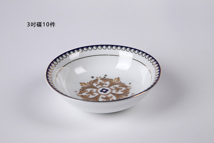 58头中餐具繁华鸟-产品中心-景德镇陶瓷集团有限责任公司