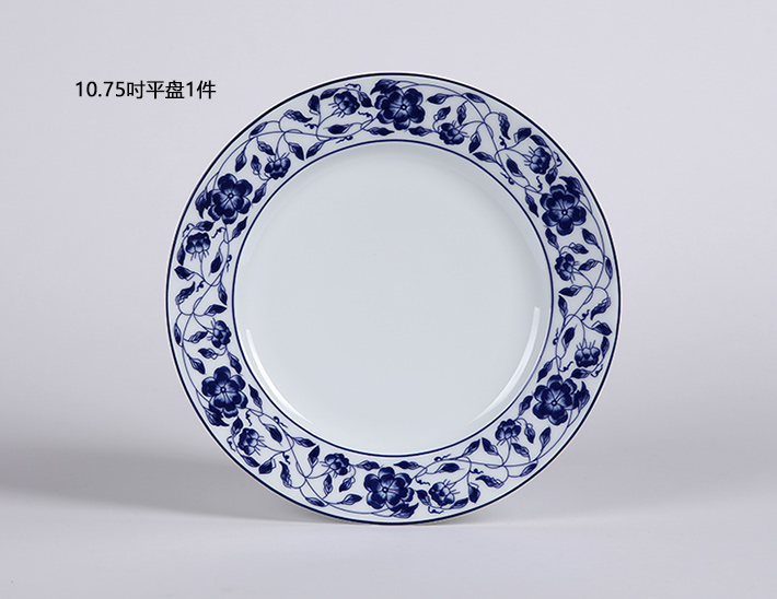 62头中餐具古韵缠枝-产品中心-景德镇陶瓷集团有限责任公司