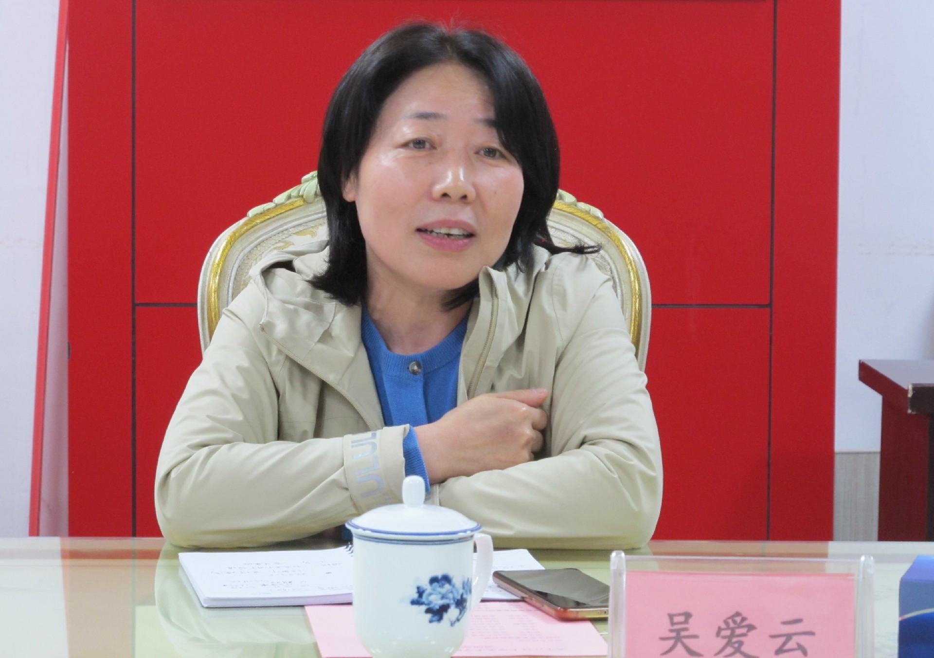 江汉大学美术学院党委书记胡承林一行到景陶集团调研-公司动态-景德镇陶瓷集团有限责任公司
